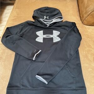 Under Armour Black Hoodie with Logo